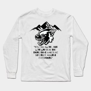 Lone Wolf Long Sleeve T-Shirt